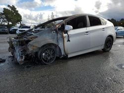 Salvage cars for sale at San Martin, CA auction: 2014 Toyota Prius