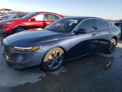 Salvage cars for sale at Grand Prairie, TX auction: 2024 Honda Accord EX