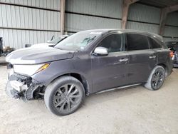 Salvage cars for sale from Copart Houston, TX: 2017 Acura MDX Technology