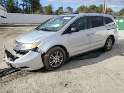 Salvage cars for sale at Seaford, DE auction: 2011 Honda Odyssey EXL