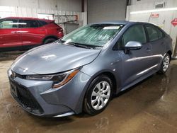 Salvage cars for sale from Copart Elgin, IL: 2020 Toyota Corolla LE
