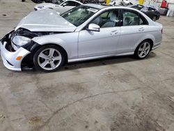 Salvage cars for sale from Copart Woodburn, OR: 2011 Mercedes-Benz C300