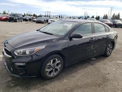 Vehiculos salvage en venta de Copart Rancho Cucamonga, CA: 2020 KIA Forte FE