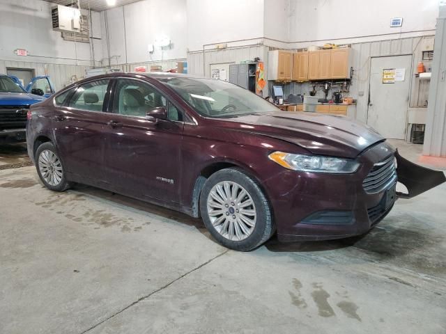 2013 Ford Fusion SE Hybrid