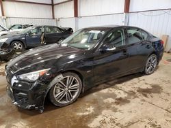 Salvage cars for sale from Copart Pennsburg, PA: 2017 Infiniti Q50 Premium