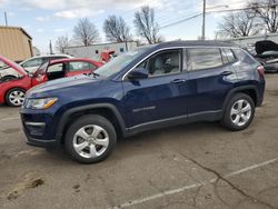 Jeep Compass salvage cars for sale: 2021 Jeep Compass Latitude