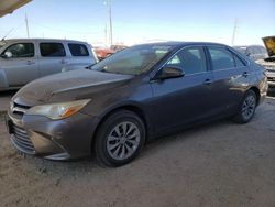 Vehiculos salvage en venta de Copart Temple, TX: 2017 Toyota Camry LE