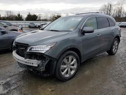 Acura MDX Advance salvage cars for sale: 2016 Acura MDX Advance