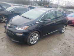 Salvage cars for sale at North Billerica, MA auction: 2021 Chevrolet Bolt EV LT