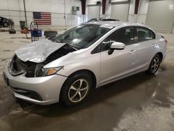 Salvage cars for sale at Avon, MN auction: 2015 Honda Civic SE