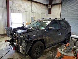 Salvage cars for sale from Copart Hartford City, IN: 2014 Jeep Cherokee Trailhawk