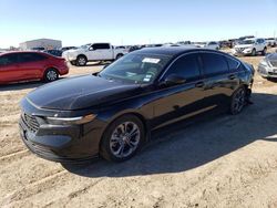 Salvage cars for sale at Amarillo, TX auction: 2024 Honda Accord Hybrid EXL