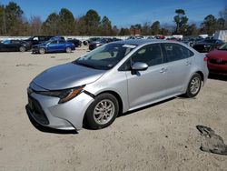 Salvage cars for sale at Hampton, VA auction: 2022 Toyota Corolla LE