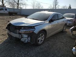 Vehiculos salvage en venta de Copart Lansing, MI: 2018 Chevrolet Malibu LS