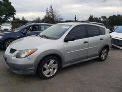 Salvage cars for sale from Copart San Martin, CA: 2004 Pontiac Vibe
