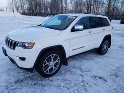 Jeep salvage cars for sale: 2020 Jeep Grand Cherokee Limited