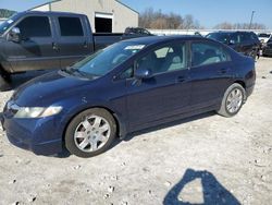 Honda Civic LX salvage cars for sale: 2009 Honda Civic LX