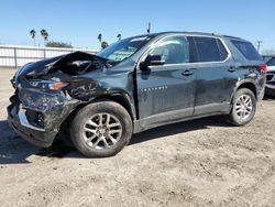 Salvage cars for sale from Copart Mercedes, TX: 2021 Chevrolet Traverse LT