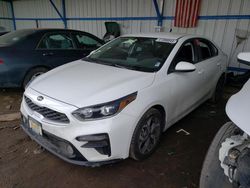 Salvage cars for sale from Copart Colorado Springs, CO: 2021 KIA Forte FE