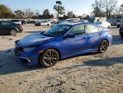 Salvage cars for sale at Hampton, VA auction: 2021 Honda Civic EX