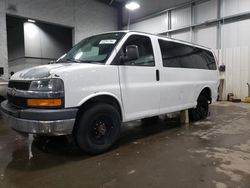 Salvage trucks for sale at Ham Lake, MN auction: 2010 Chevrolet Express G3500 LT