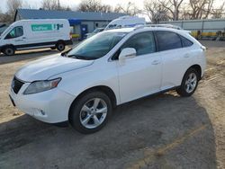 Salvage cars for sale from Copart Wichita, KS: 2010 Lexus RX 350