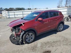 KIA Sportage salvage cars for sale: 2017 KIA Sportage LX