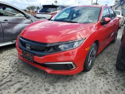 Flood-damaged cars for sale at auction: 2019 Honda Civic LX