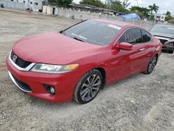 Honda Accord exl salvage cars for sale: 2015 Honda Accord EXL