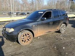 Salvage cars for sale from Copart Waldorf, MD: 2006 BMW X3 3.0I