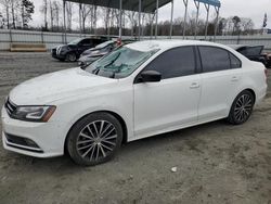 Salvage cars for sale at Spartanburg, SC auction: 2016 Volkswagen Jetta Sport