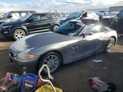 Salvage cars for sale at Brighton, CO auction: 2003 BMW Z4 2.5