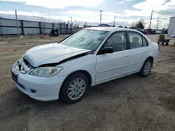 Honda salvage cars for sale: 2005 Honda Civic LX