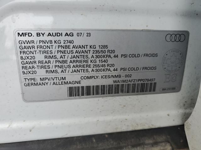 2023 Audi Q4 E-TRON Technik
