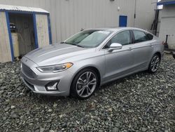 Salvage cars for sale at Mebane, NC auction: 2020 Ford Fusion Titanium