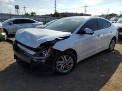 Salvage cars for sale at Chicago Heights, IL auction: 2020 Hyundai Elantra SEL