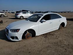 Salvage cars for sale at Bakersfield, CA auction: 2021 Audi A4 Premium 40