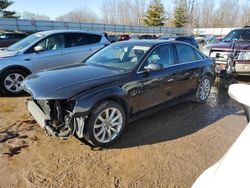 Salvage cars for sale from Copart Davison, MI: 2013 Audi A4 Premium Plus