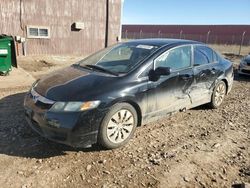 Salvage cars for sale at Rapid City, SD auction: 2010 Honda Civic LX