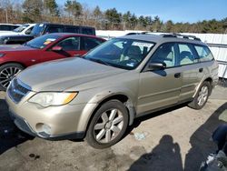 Subaru salvage cars for sale: 2008 Subaru Outback 2.5I