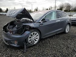 Salvage cars for sale at Portland, OR auction: 2019 Tesla Model X