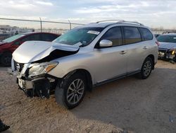 Salvage cars for sale at Houston, TX auction: 2013 Nissan Pathfinder S
