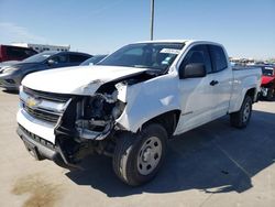 Salvage cars for sale at Grand Prairie, TX auction: 2017 Chevrolet Colorado