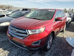 Salvage cars for sale at Spartanburg, SC auction: 2018 Ford Edge Titanium