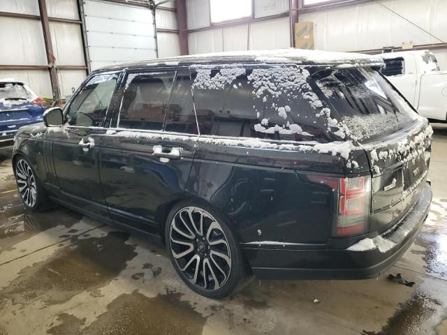 2016 Land Rover Range Rover HSE