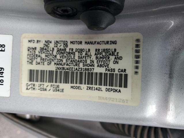 2010 Toyota Corolla Base