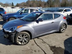 Salvage cars for sale at Assonet, MA auction: 2017 Hyundai Veloster