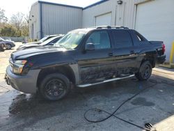 Salvage cars for sale from Copart Savannah, GA: 2002 Chevrolet Avalanche K1500