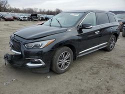 Salvage cars for sale at Cahokia Heights, IL auction: 2019 Infiniti QX60 Luxe