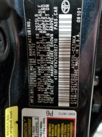 2012 Toyota Camry Base